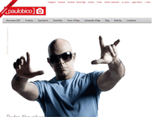 Tablet Screenshot of paulobico.com